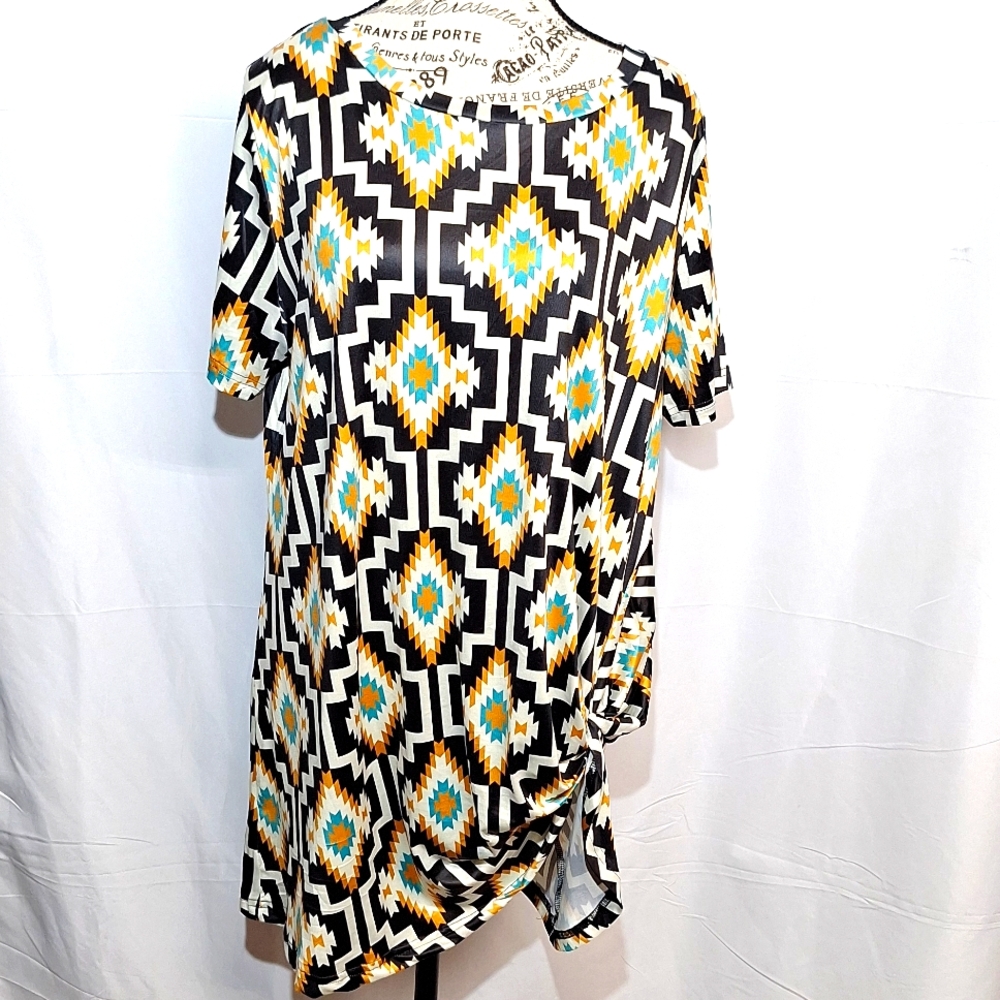 CRAZY TRAIN MEDIUM BLOUSE / MINI DRESS.